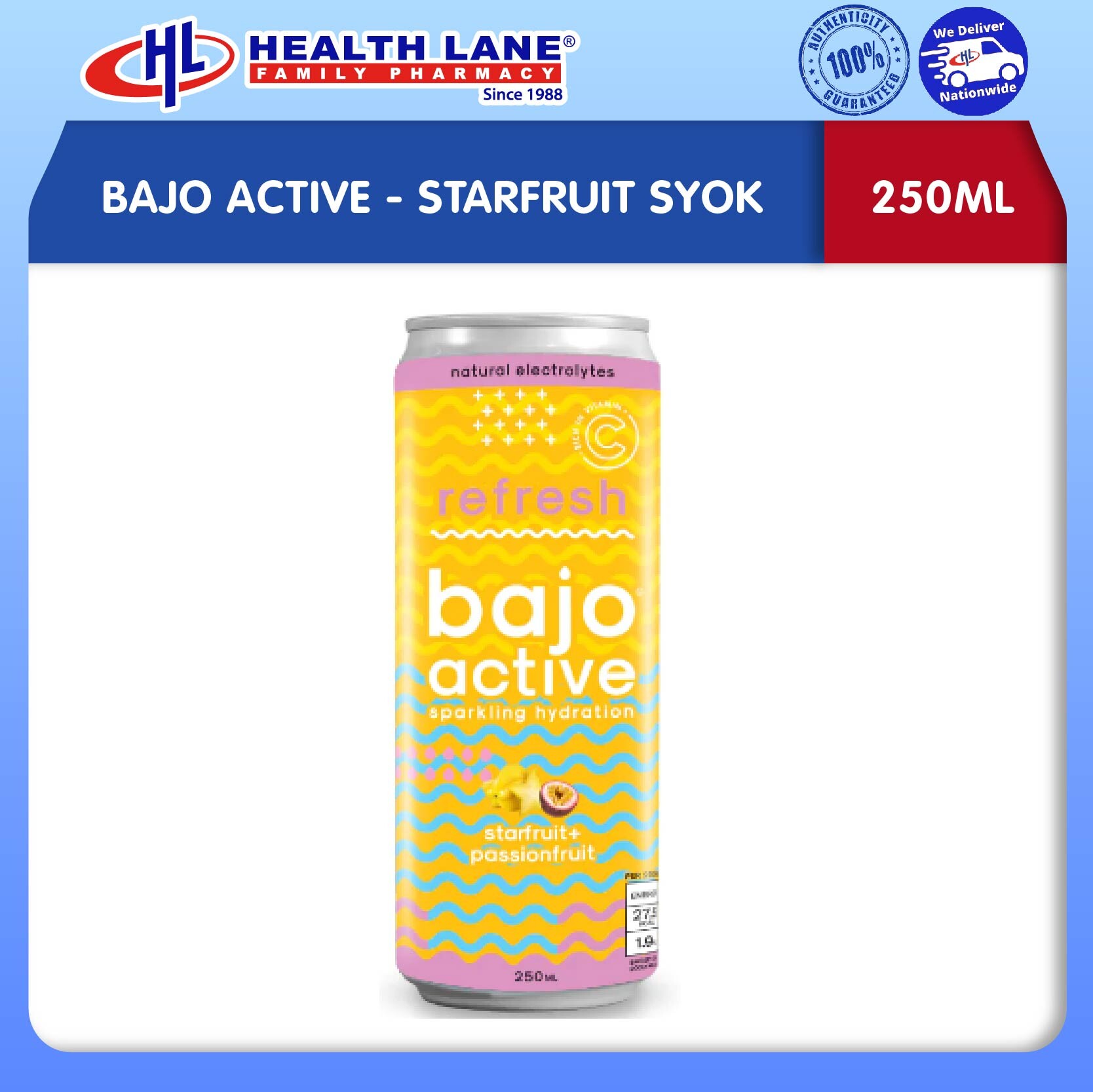BAJO ACTIVE - STARFRUIT SYOK (250ML)